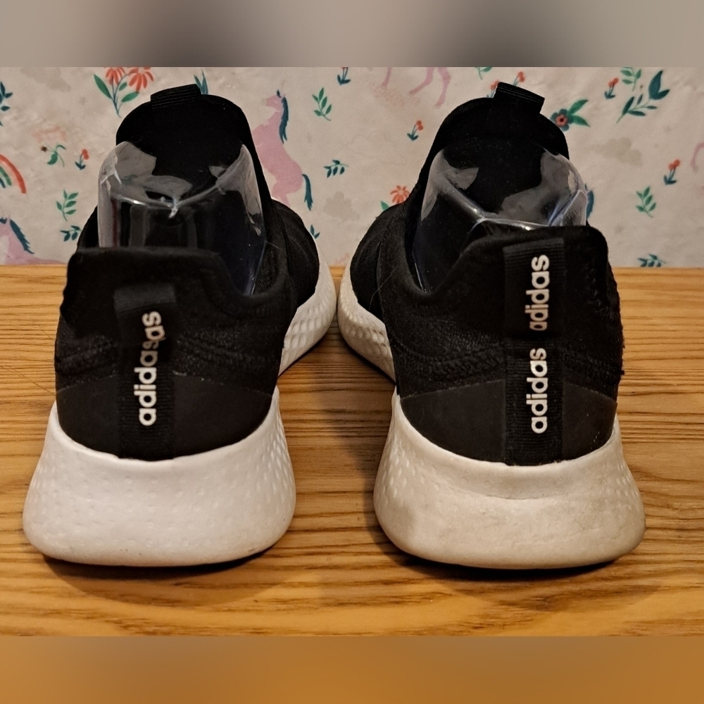 EUC Adidas PureMotion Adapt Slide On Running Casual Gym Sneaker Shoe SZ 6.5 - Picture 5 of 9
